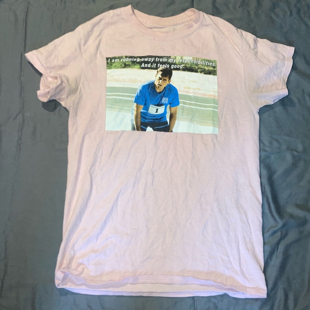 Two of The Office T-shirts.